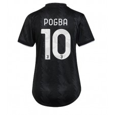 Juventus Paul Pogba #10 Bortedrakt Kvinner 2022-23 Kortermet